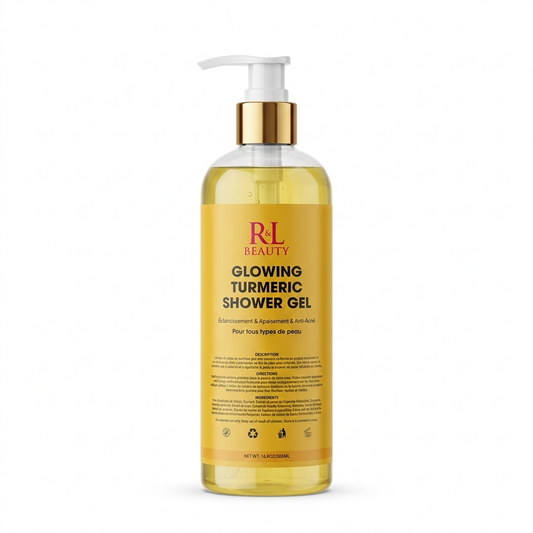 Gel douche au curcuma